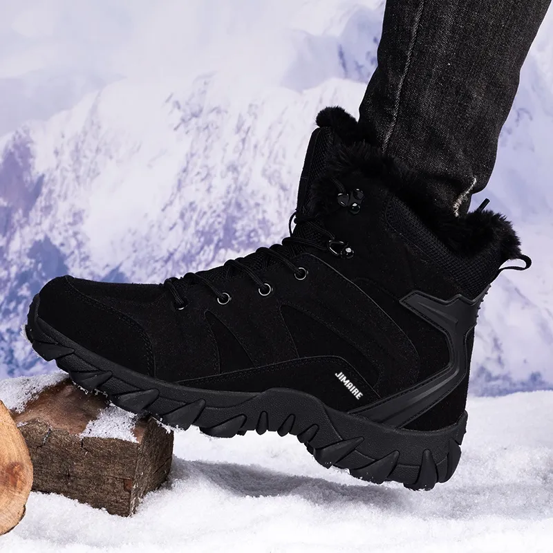 King Jinmai Warm Crew Snow Boots Men's-4
