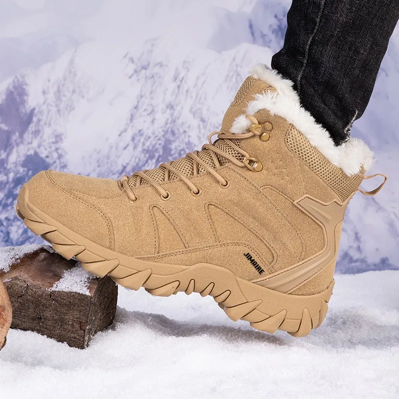 King Jinmai Warm Crew Snow Boots Men's-6