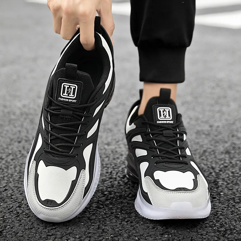 King Jinmai Cushioned Slip Resistant Abrasion Resistant Low Top Casual Shoes Men's-2