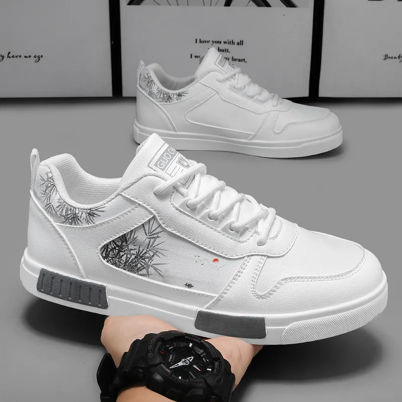 King Jinmai Slip Resistant Water Resistant Low Top Skateboard Shoes Men's-4