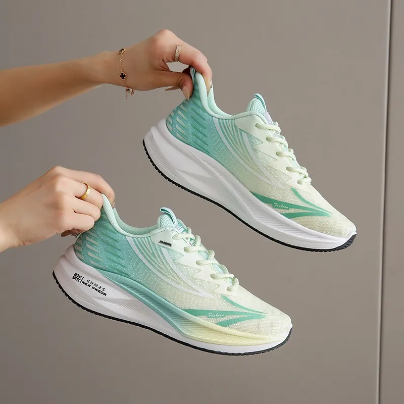 King Jinmai Breathable Lightweight Rebound Low Top Casual Shoes Women's-1