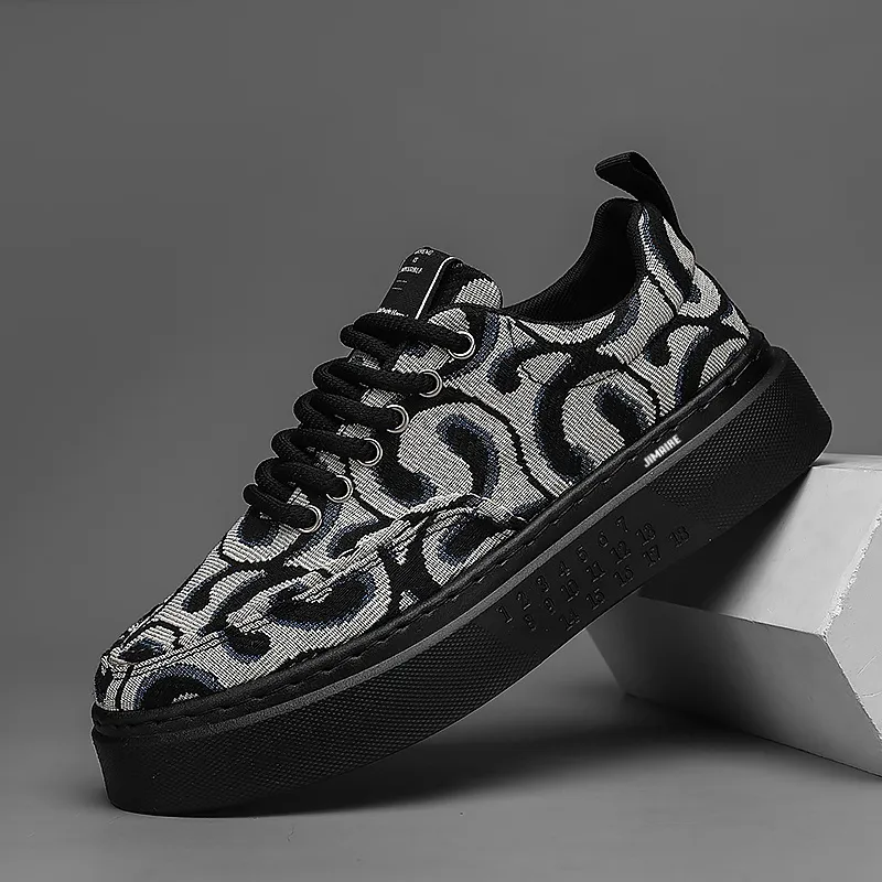 King Jinmai Slip Resistant Cushioning Abrasion Resistant Lightweight Breathable Low Top Skateboard Shoes Men's-8