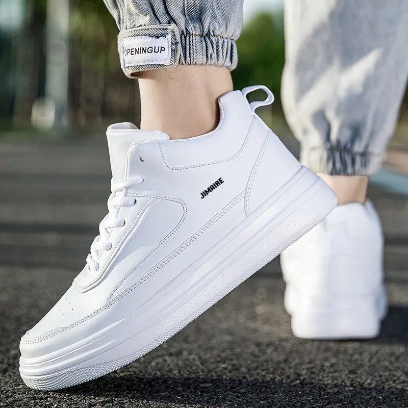 King Jinmai Slip Resistant Mid Top Skateboard Shoes Men's-4