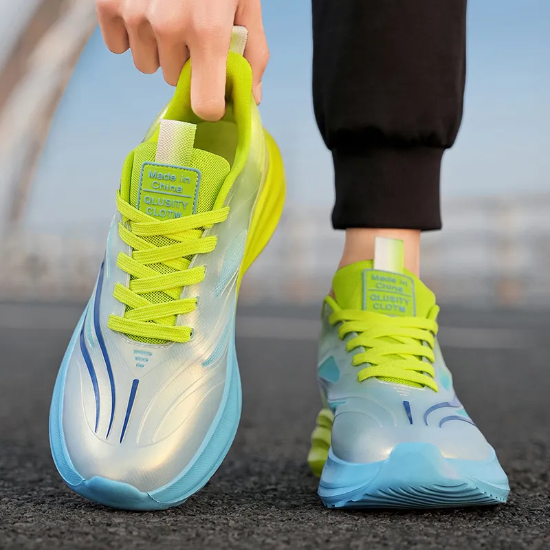 King Jinmai Cushioning Anti Slip Wear Resistant Breathable Quick Dry Lightweight Rebound Low Top Casual Shoes Men's-2