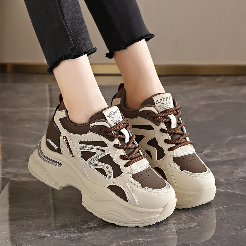 King Jinmai Low-Top Chunky Sneakers Women's-13