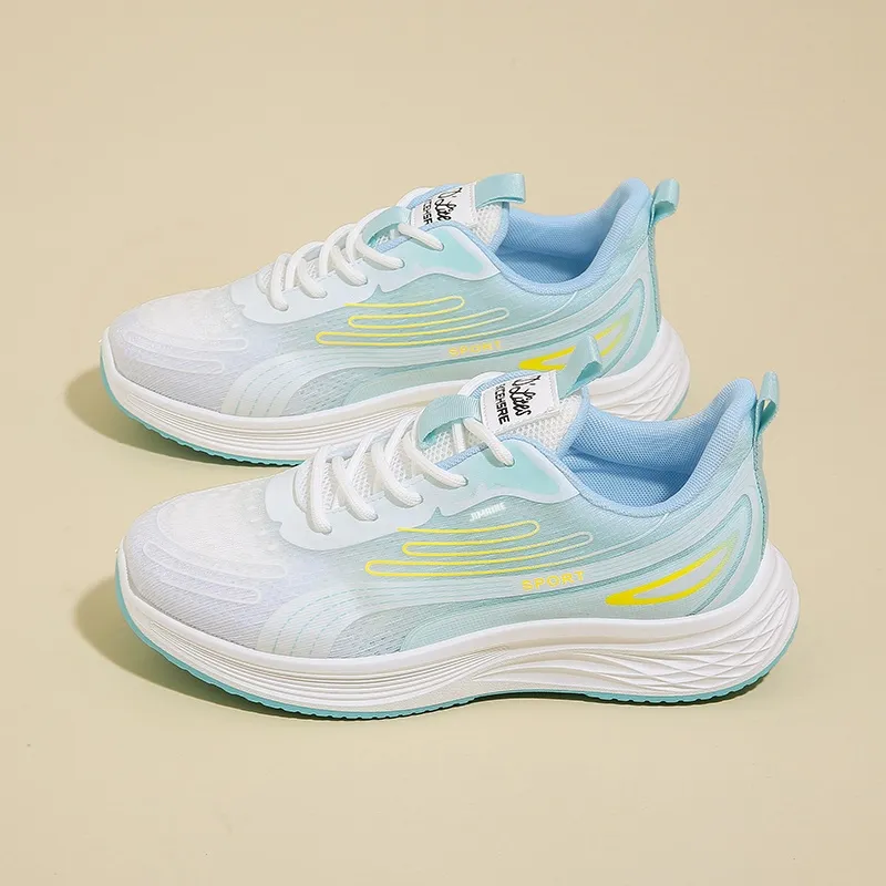King Jinmai Cushioning, Slip Resistant, Abrasion Resistant, Breathable, Lightweight Low Top Casual Shoes Women's-10