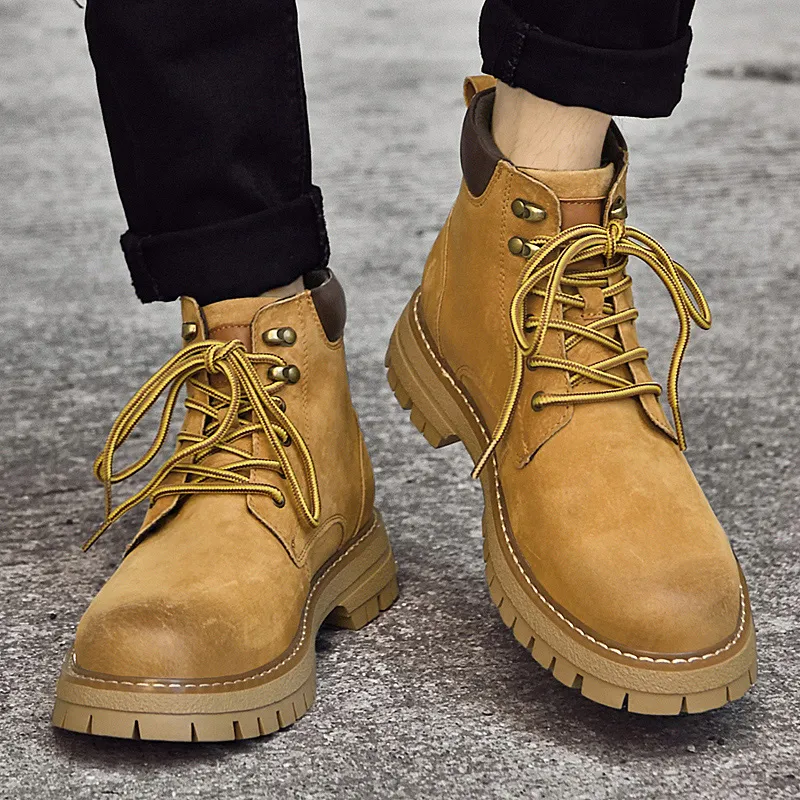 King Jinmai Crew Martin Boot Unisex-5