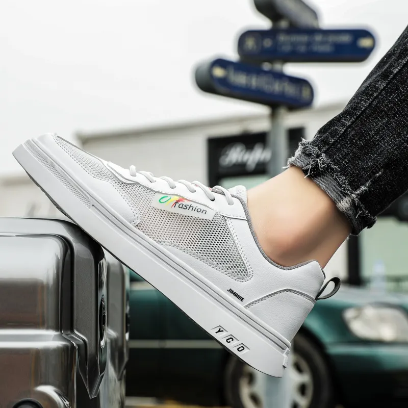King Jinmai Slip Resistant Cushioning Abrasion Resistant Lightweight Breathable Low Top Skateboard Shoes Men's-2