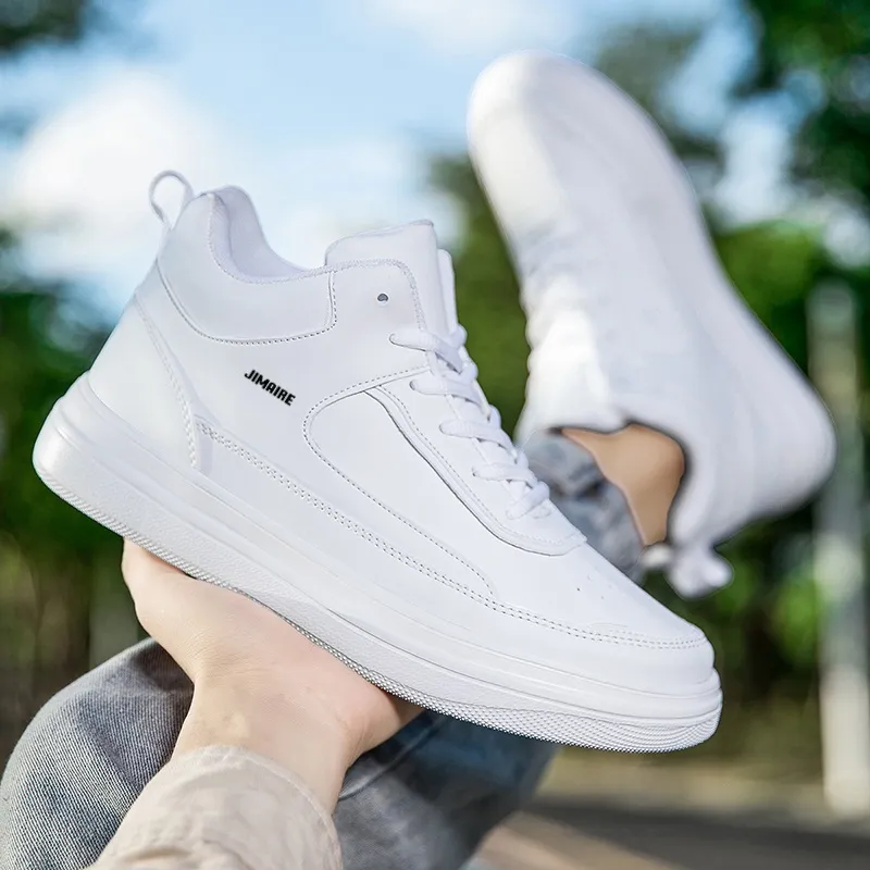 King Jinmai Slip Resistant Mid Top Skateboard Shoes Men's-1