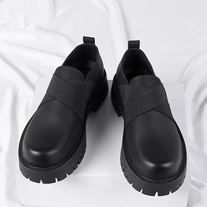 King Jinmai Casual Shoes Men's Black-6