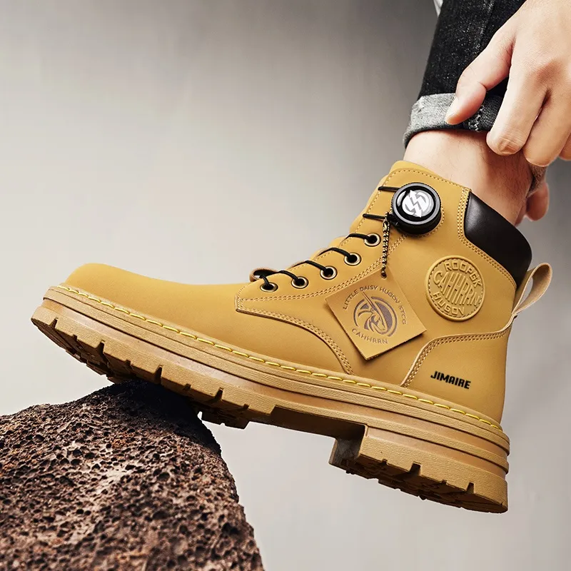 King Jinmai Short Martin Boot Men's-5