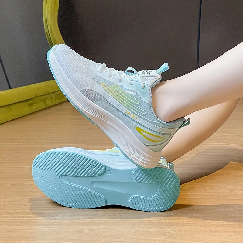 King Jinmai Cushioning, Slip Resistant, Abrasion Resistant, Breathable, Lightweight Low Top Casual Shoes Women's-13