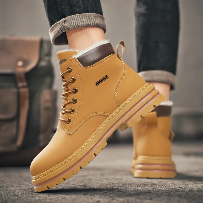 King Jinmai Crew Martin Boot Men's-3