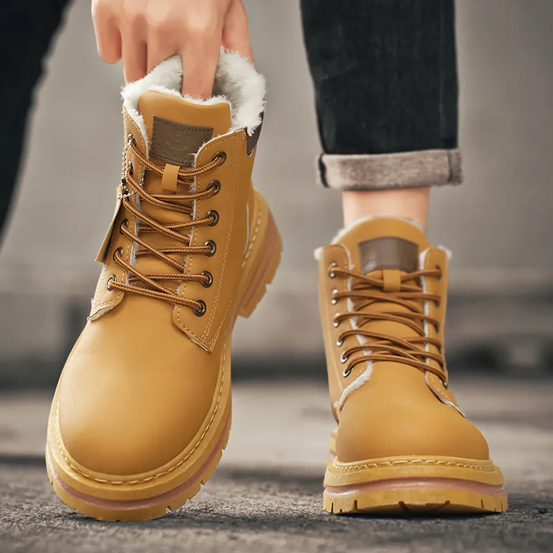 King Jinmai Crew Martin Boot Men's-4