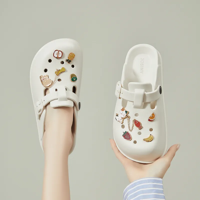 JOSINY Timeless Perforated Collection Clogs Women's-4