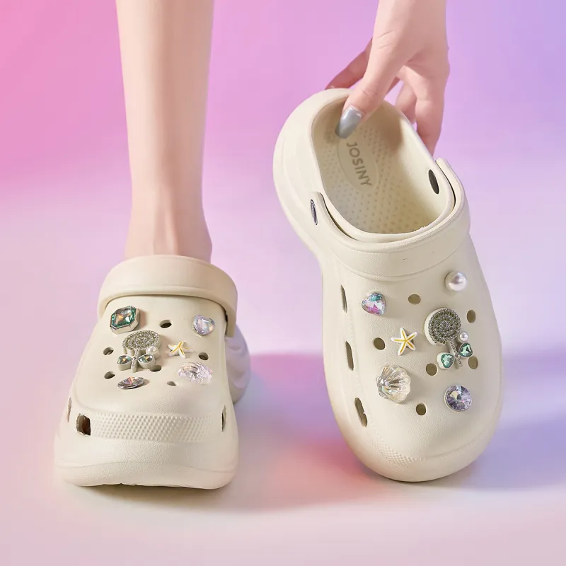 JOSINY Timeless Perforated Collection Clogs Women's-10