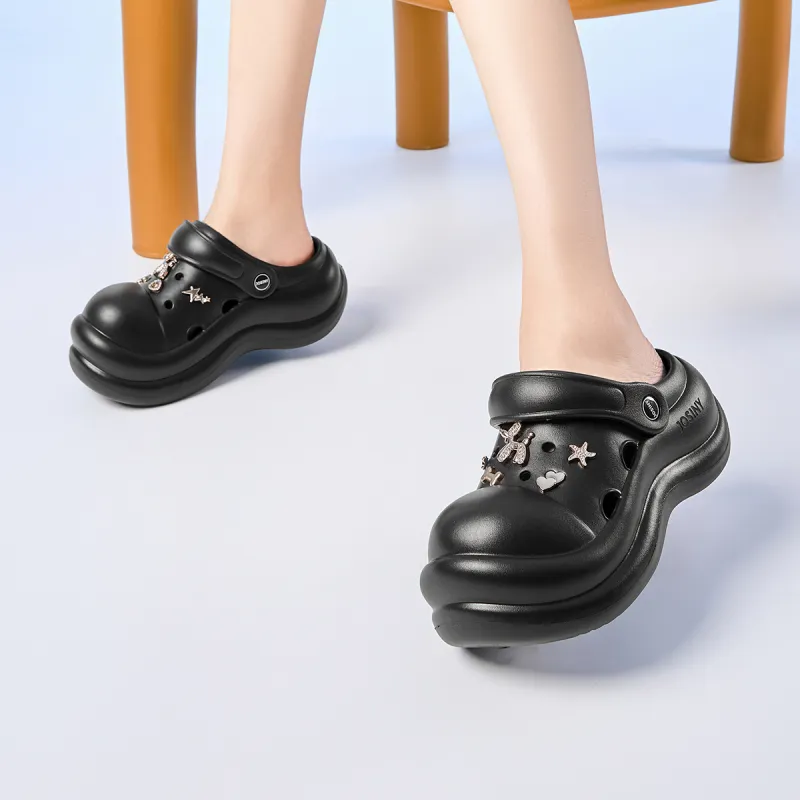 JOSINY Timeless Perforated Collection Clogs Women's-2