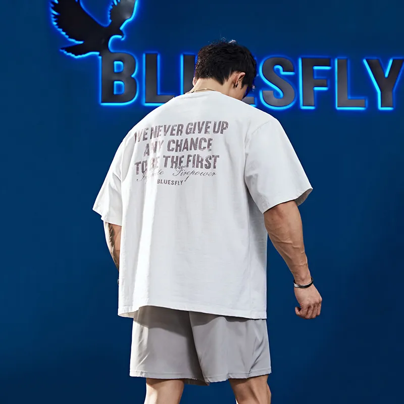 BLUESFLY T Shirts Unisex White-2