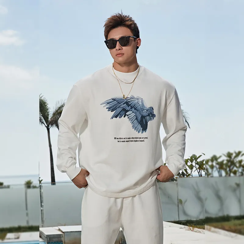 BLUESFLY T Shirts Men White-3