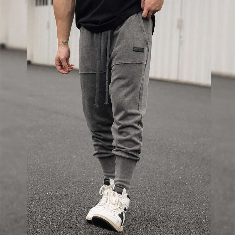 BLUESFLY Knitted Sweatpants Men-8