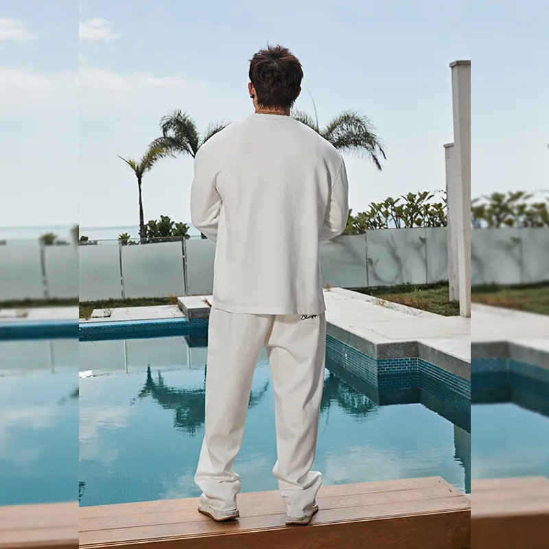 BLUESFLY T Shirts Men White-4