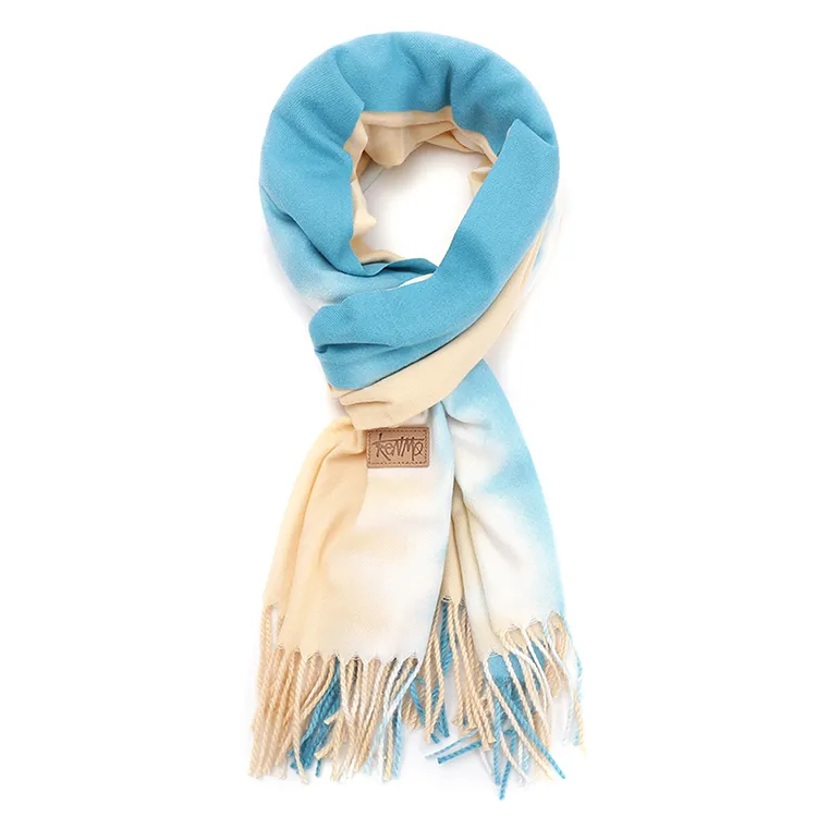 KENMO Polyester Knit Scarves Unisex-43