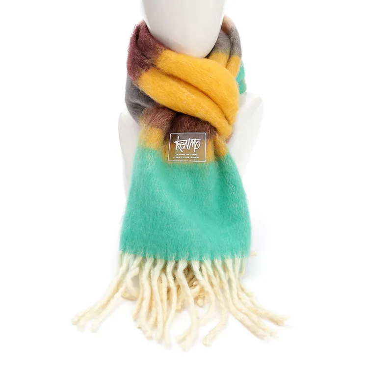 KENMO Knit Scarves Unisex-9