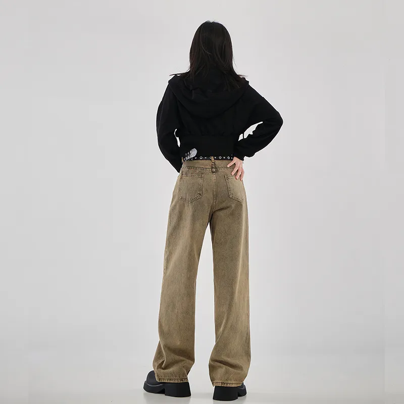 Yynw Jeans Women's Sand Dune Brown-4