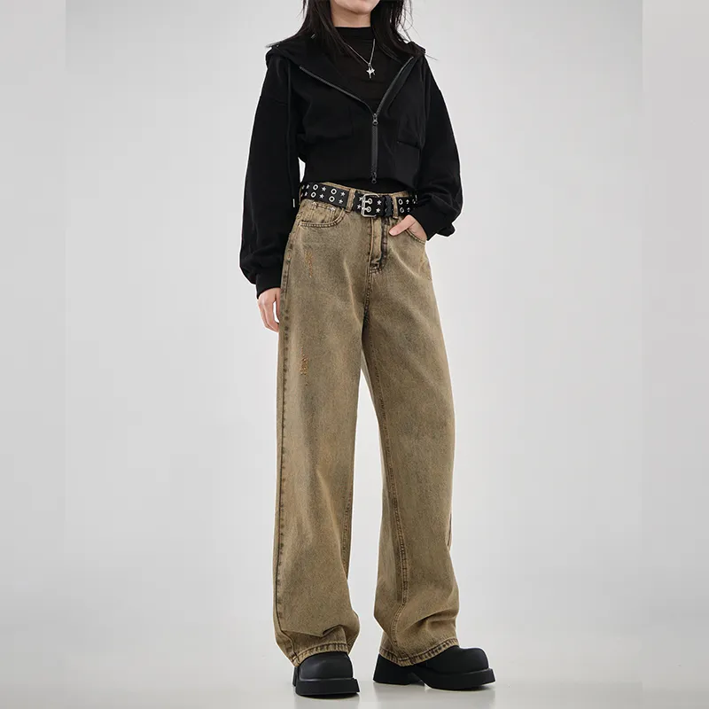 Yynw Jeans Women's Sand Dune Brown-2