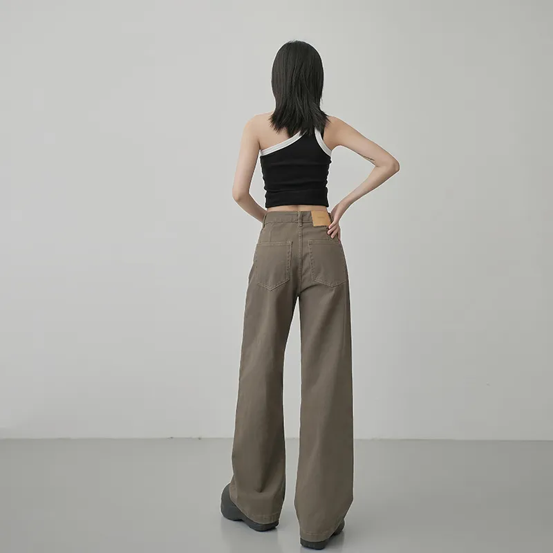 Yynw Jeans Unisex Khaki-0