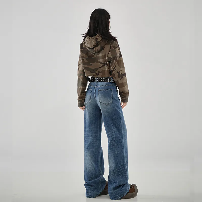 Yynw Jeans Women's Crackle Blue-3