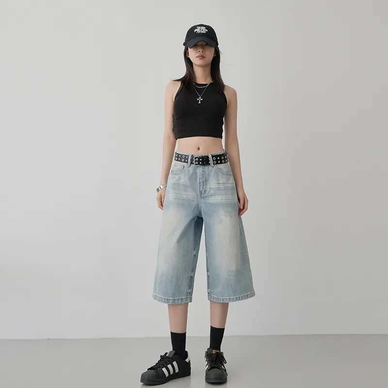 Yynw Jeans Women's Washed Blue-2