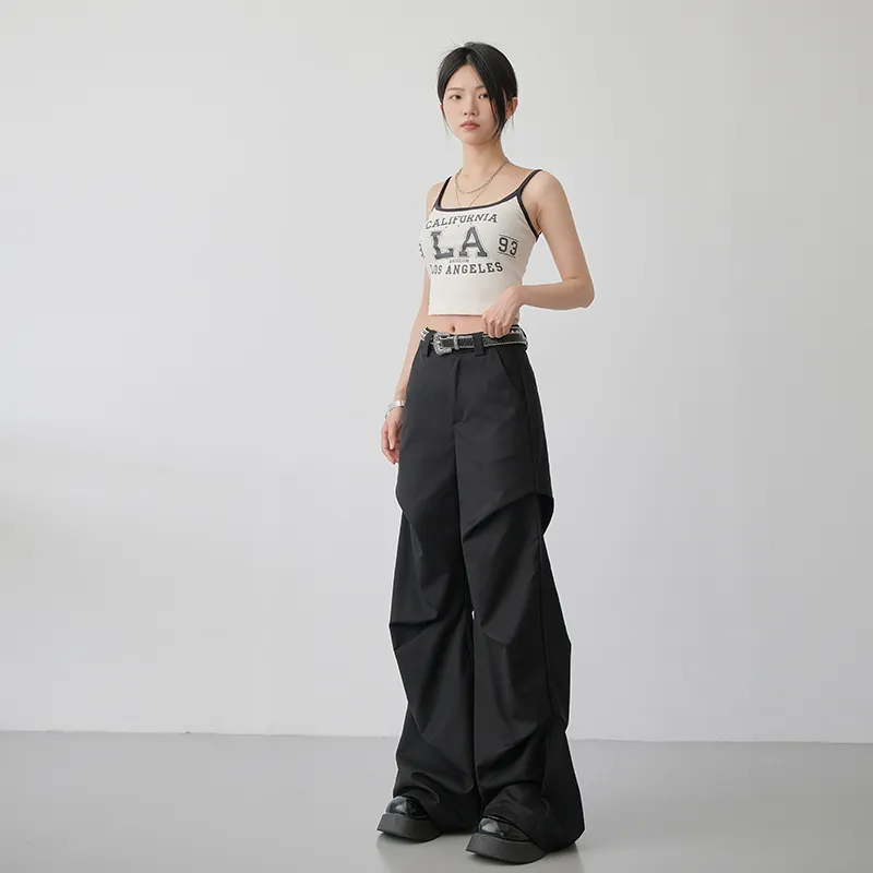 Yynw Casual Pants Women's Black-3