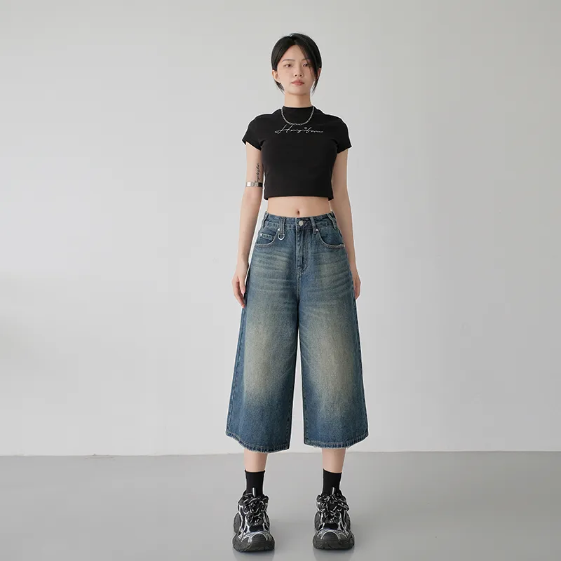 Yynw Jeans Women's Vintage Blue-2