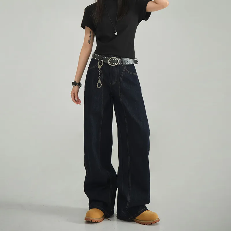 Yynw Jeans Women's Denim Blue-2
