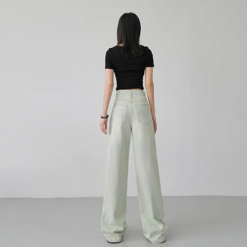 Yynw Jeans Women's Cream Apricot