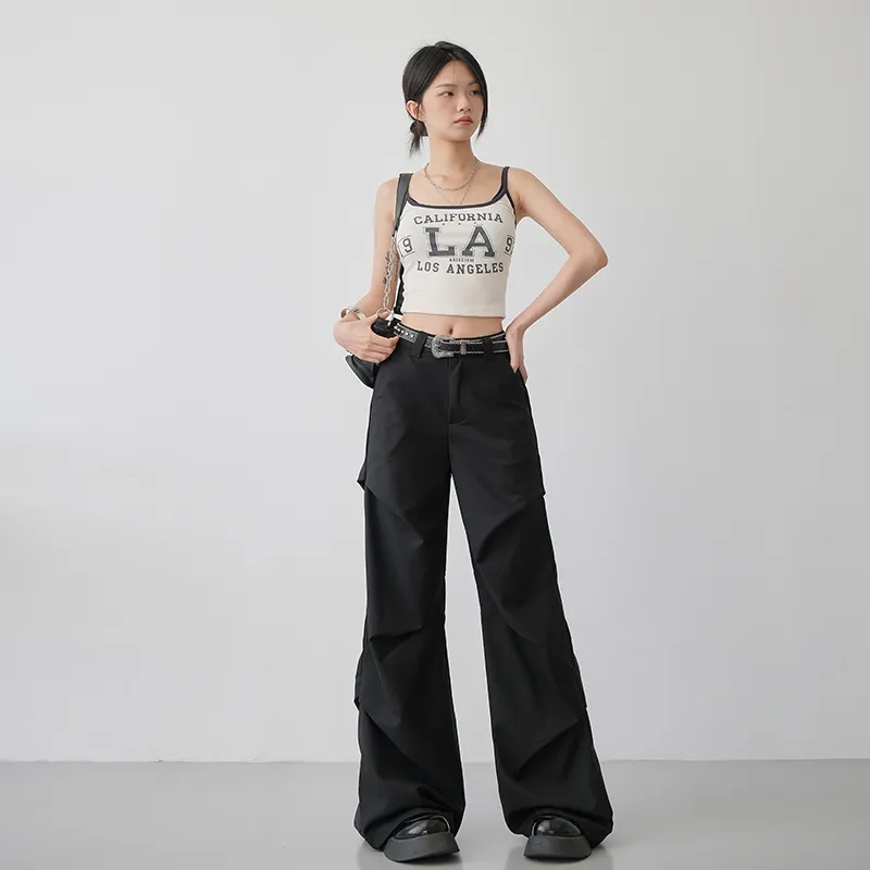 Yynw Casual Pants Women's Black-1