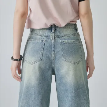 Yynw Jeans Women's Vintage Blue