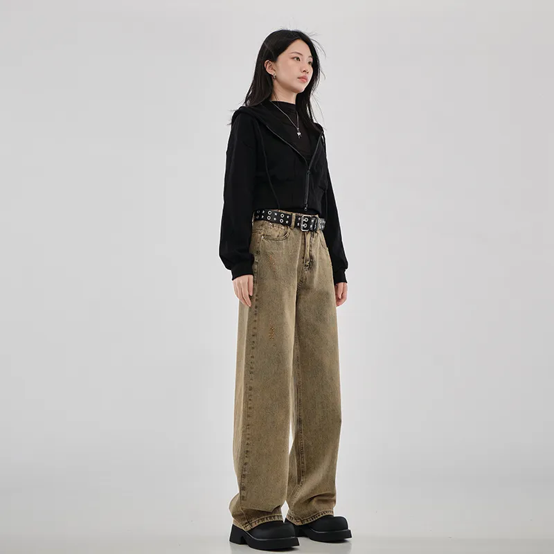 Yynw Jeans Women's Sand Dune Brown-3