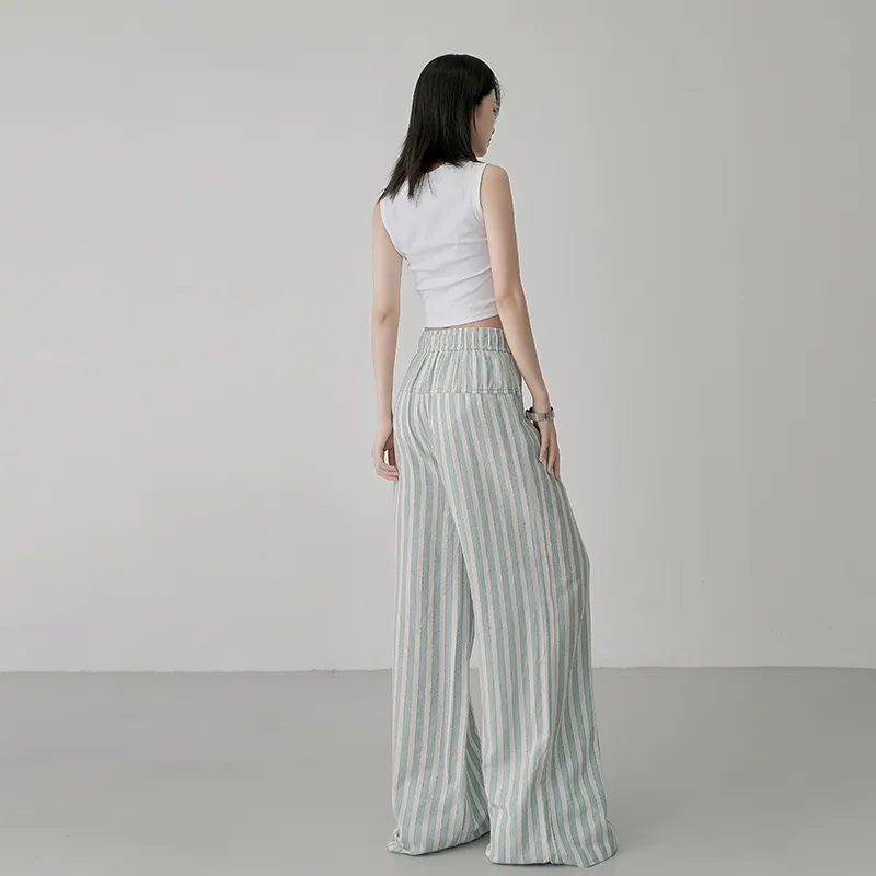 Yynw Casual Pants Women's Lake Green-3