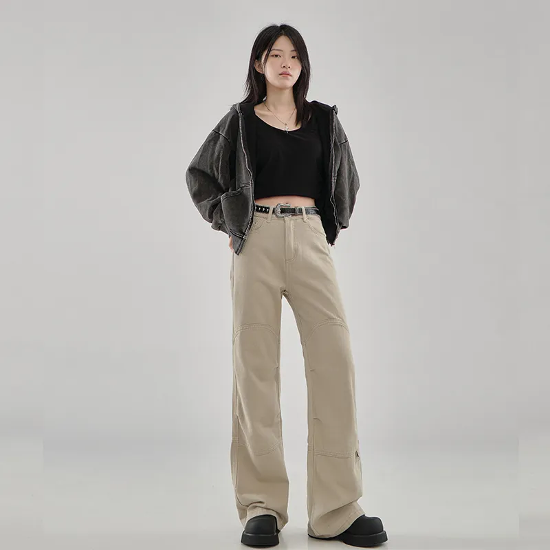 Yynw Jeans Women's Mountain Series Khaki-2
