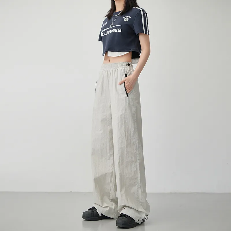 Yynw Casual Pants Women's Greige-3