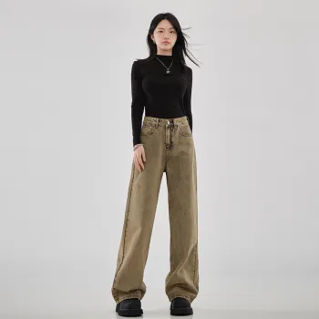 Yynw Jeans Women's Sand Dune Brown