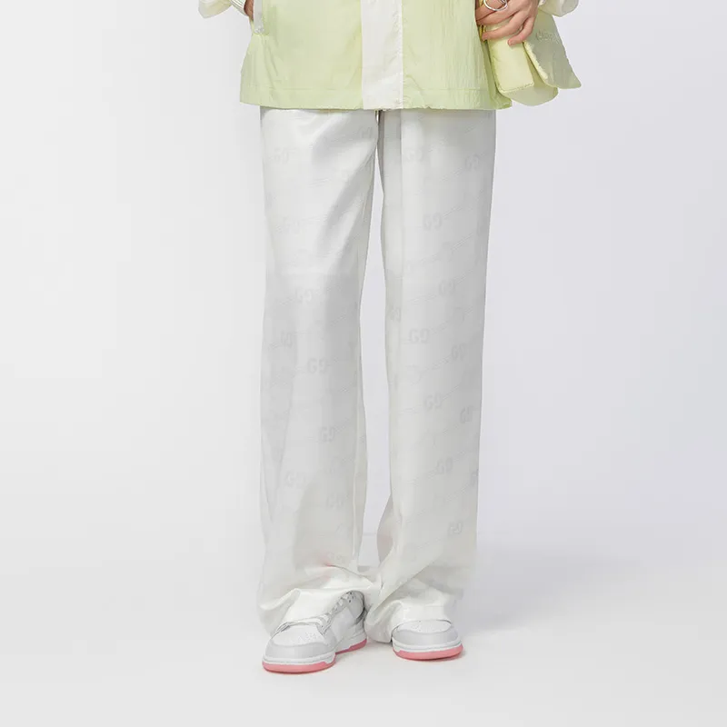 FUN Fun X Garfield SS24 Casual Pants Women's White-1