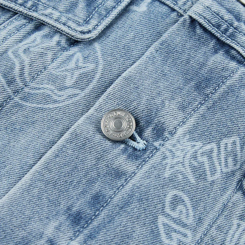 FUN SS23 Denim Jacket Unisex Blue-3