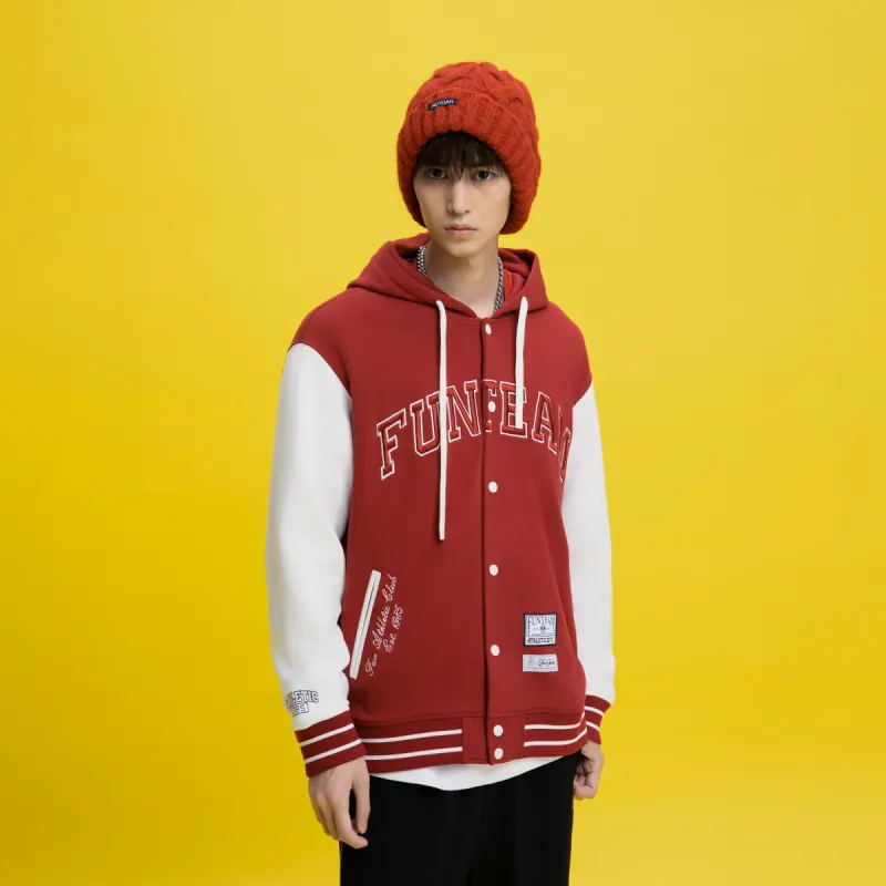 FUN Baseball Jerseys Men Red-4