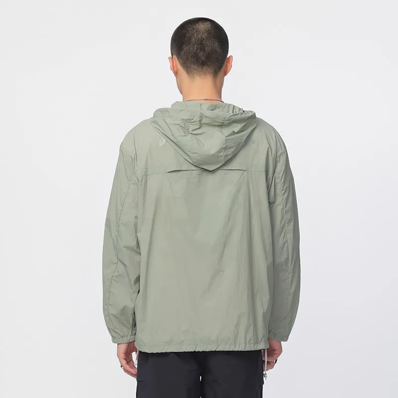 FUN x BEENTRILL SS24 Jackets Coats Unisex Green Tea-2