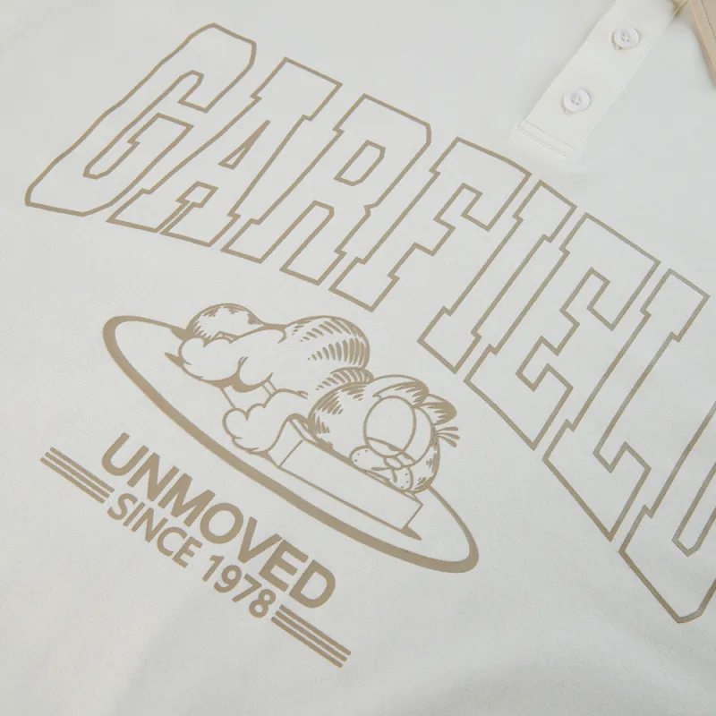 FUN X Garfield SS24 Polo Shirt Men's Khaki-3