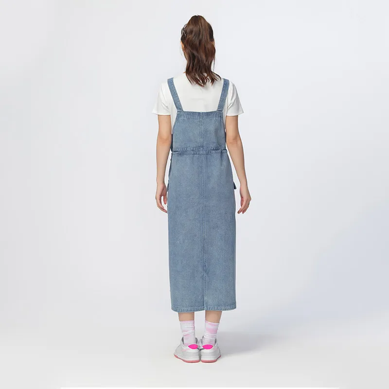 FUN SS24 Dress Women's Denim Blue-2