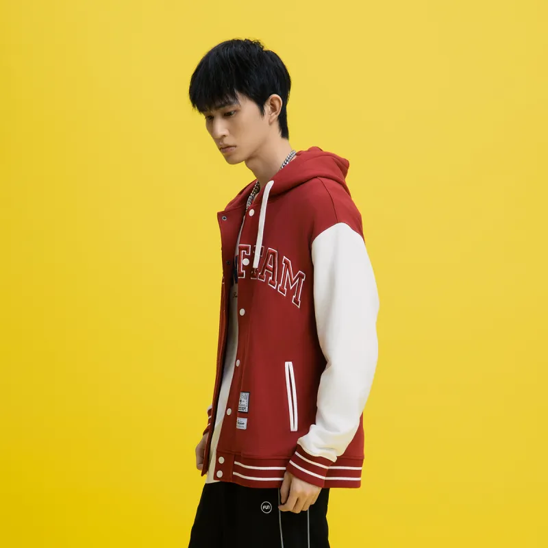 FUN Baseball Jerseys Men Red-3